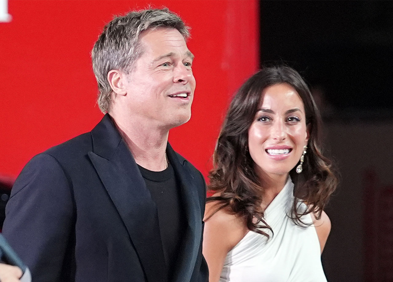 Brad Pitt and Ines de Ramon