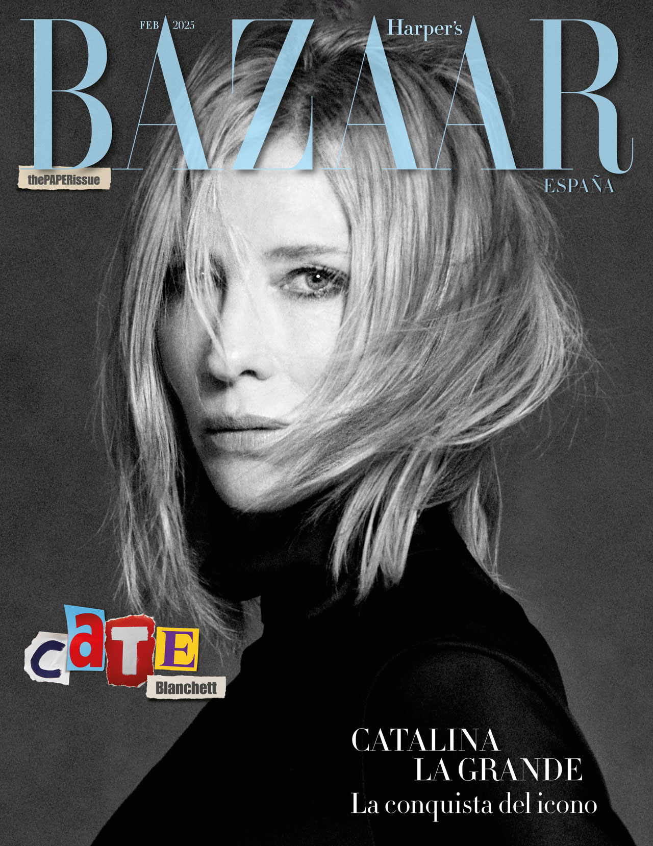 Cate Blanchett Harper’s Bazaar Spain February 2025 cover