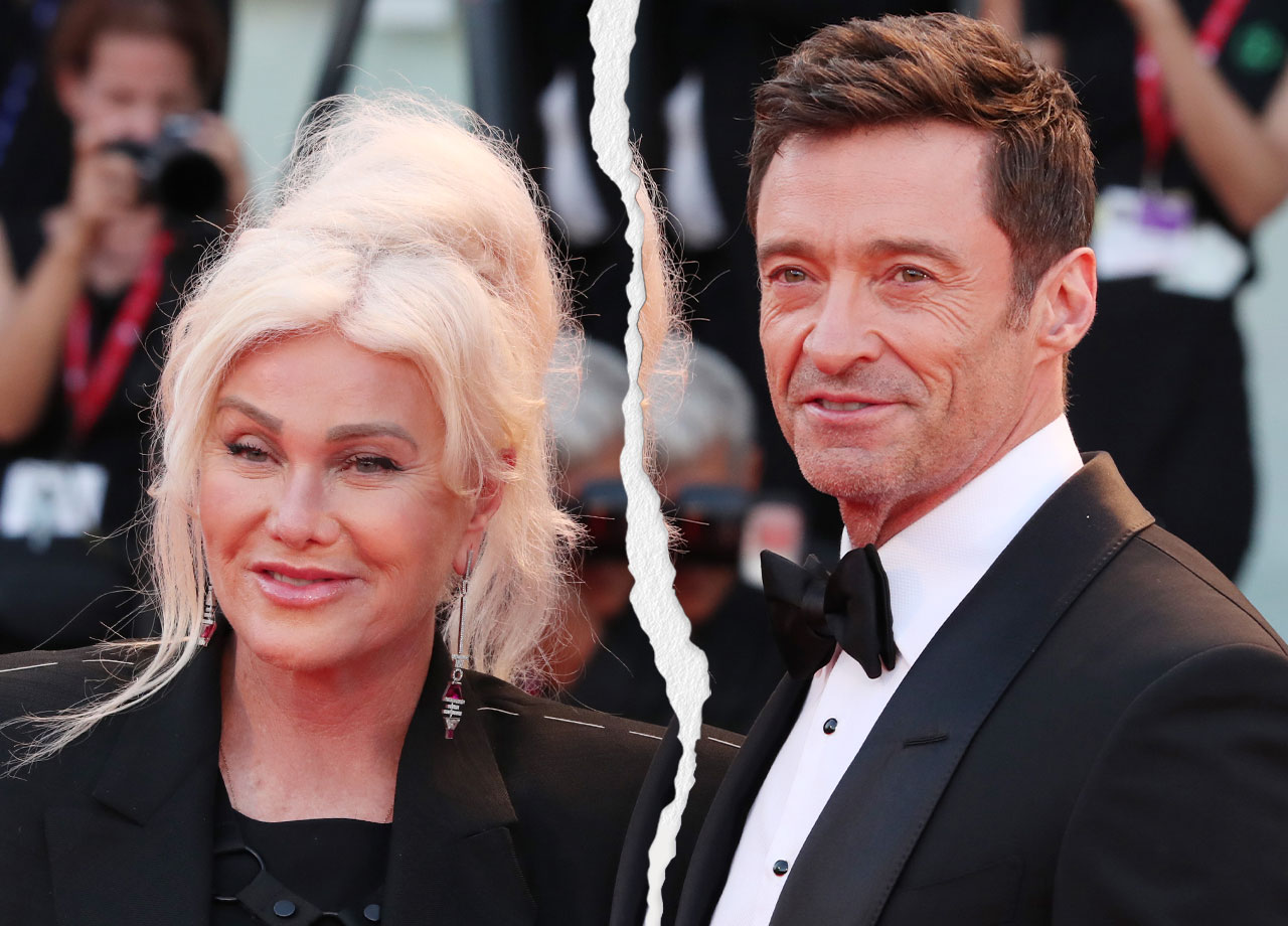 Hugh Jackman and Deborra Lee Furness ripped photo