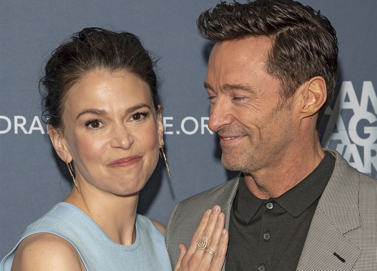 Hugh Jackman and Sutton Foster 88th Annual Drama League Awards