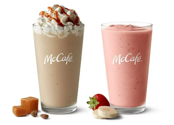 Mcdonalds smoothies frappes