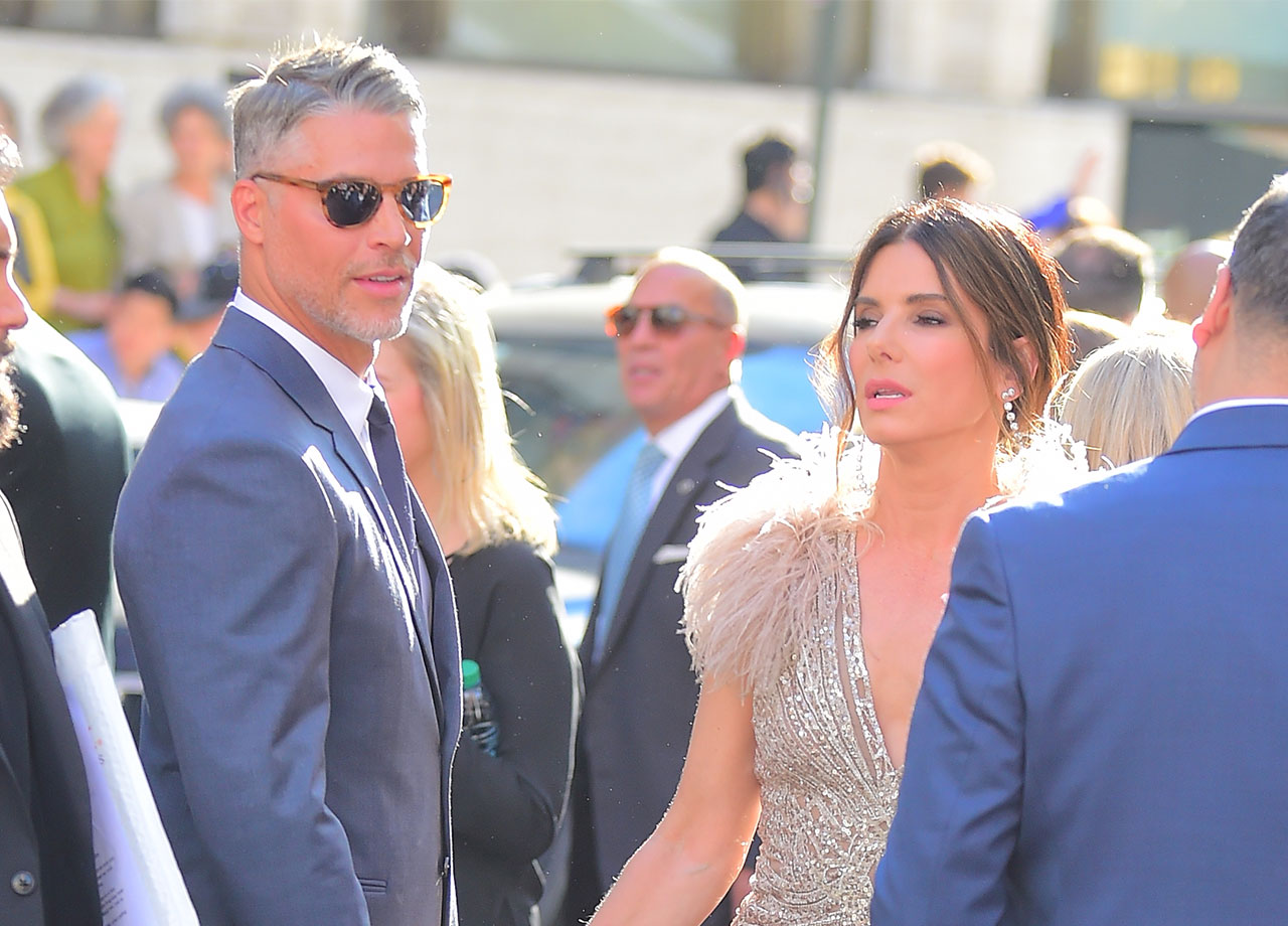 Sandra Bullock and Bryan Randall Oceans 8 premiere