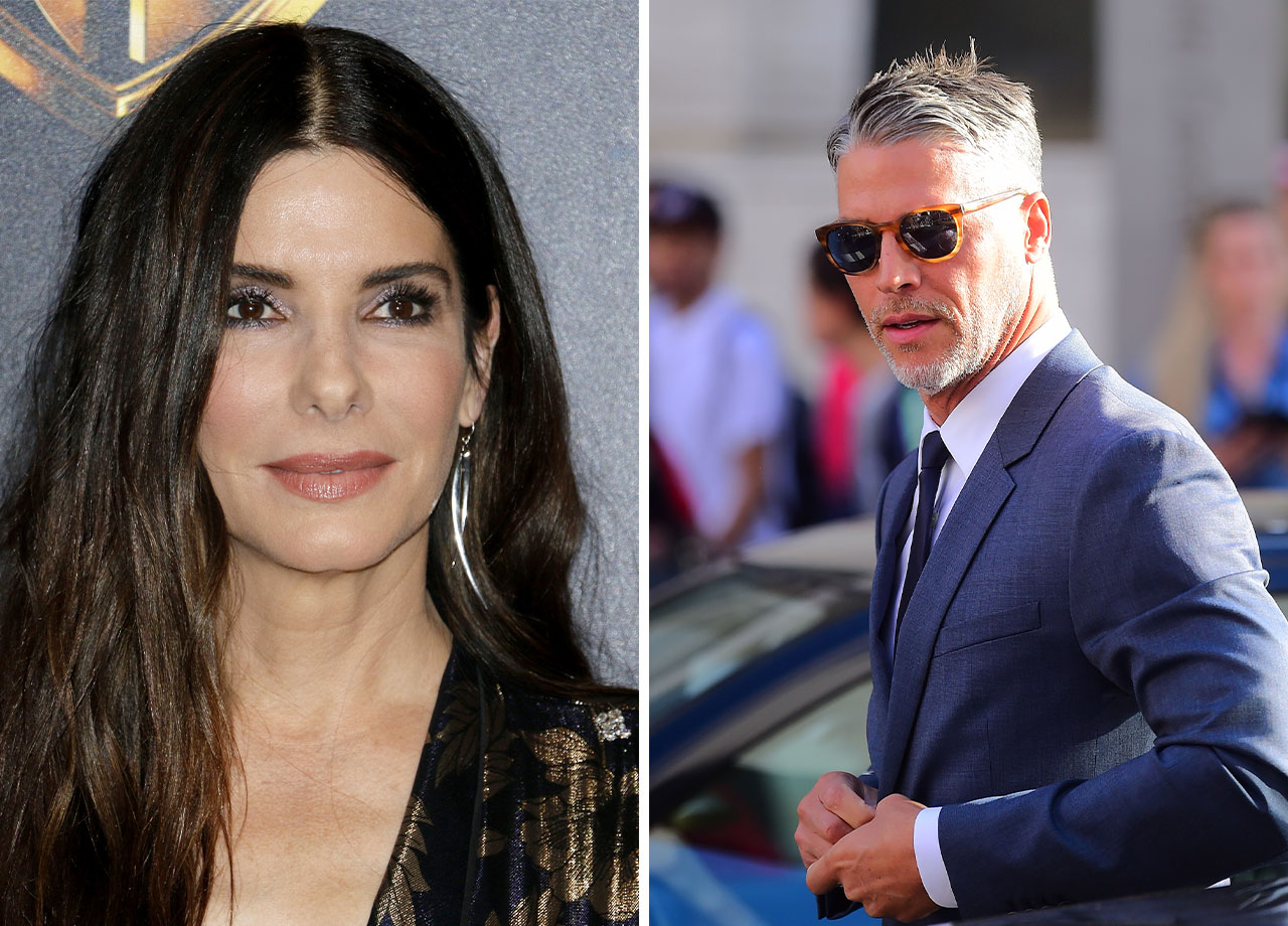 Sandra Bullock and Bryan Randall