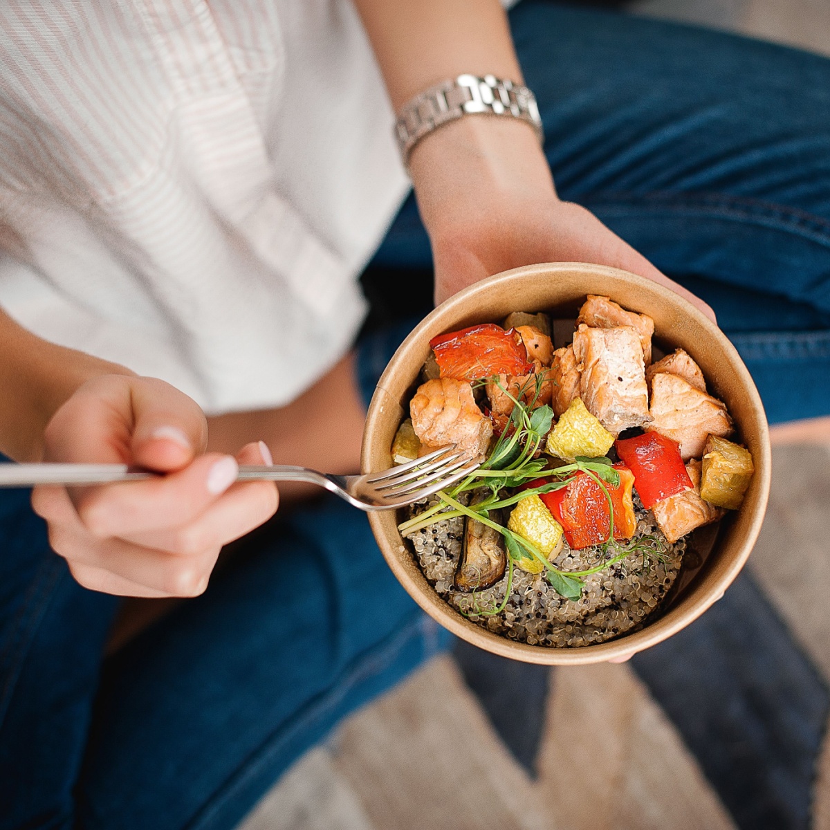 plate of healthy food