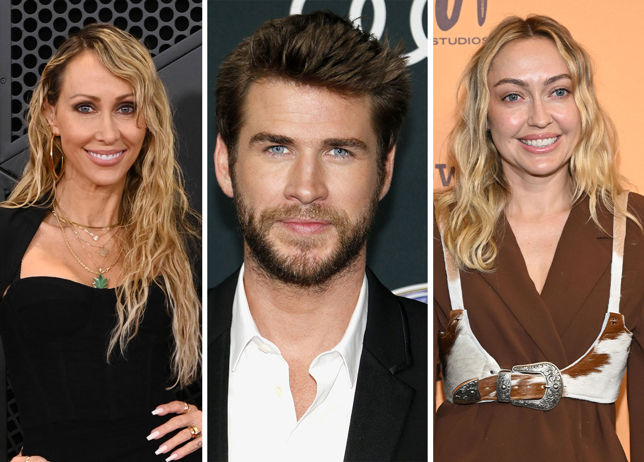 Tish Cyrus Liam Hemsworth Brandi Cyrus