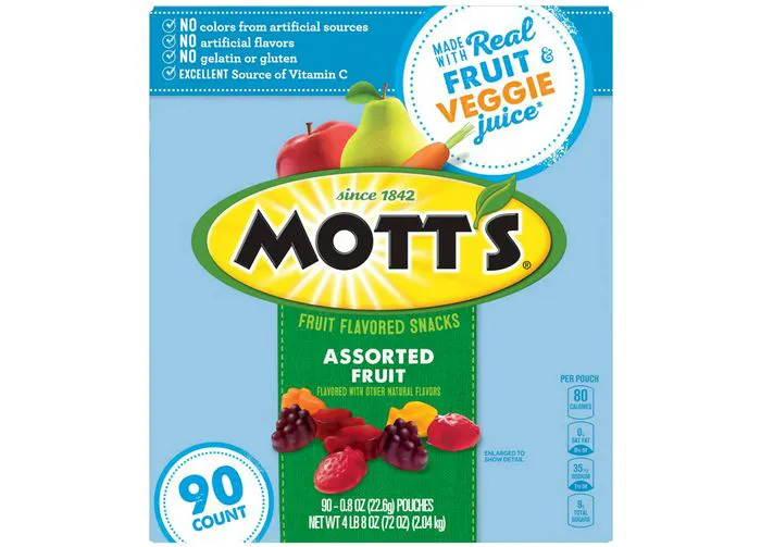 motts fruit snacks