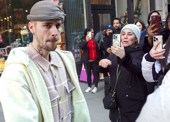 Justin Bieber Feb 2025 Union Square