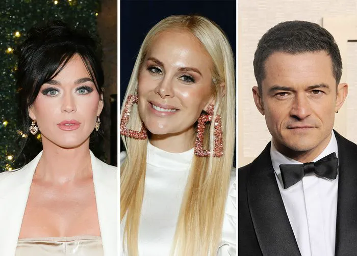 Katy Perry and Orlando Bloom and Kameron Westcott
