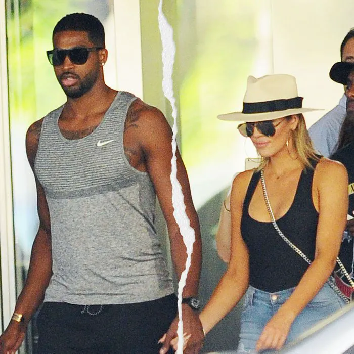 Khloe Kardashian and Tristan Thompson