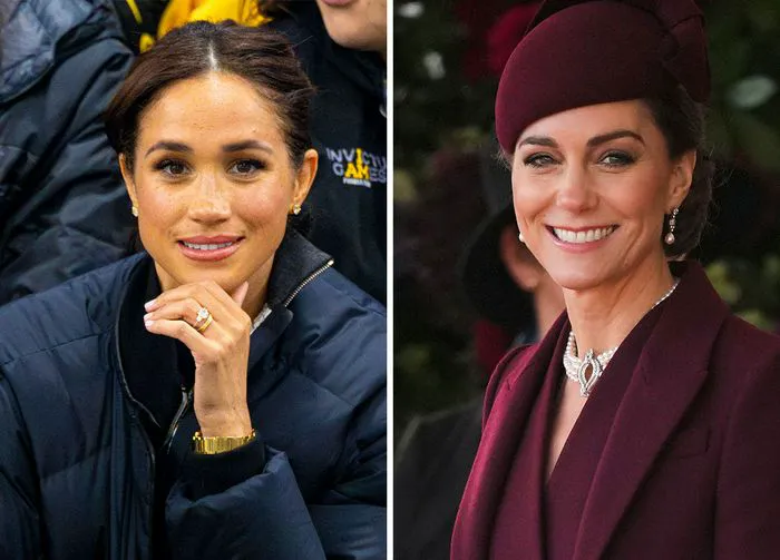 Meghan Markle and Kate Middleton