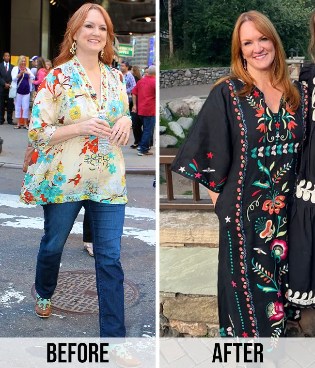 Ree Drummond weight loss before and after