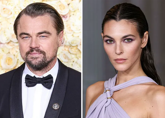 Leonardo DiCaprio and Vittoria Ceretti