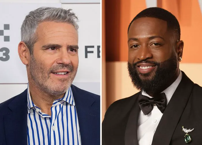 Andy Cohen and Dwyane Wade