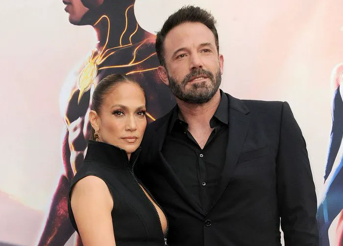 Jennifer Lopez and Ben Affleck The Flash premiere