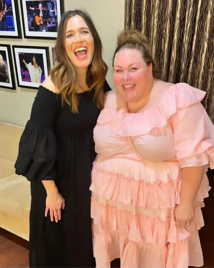 Mandy Moore and Chrissy Metz