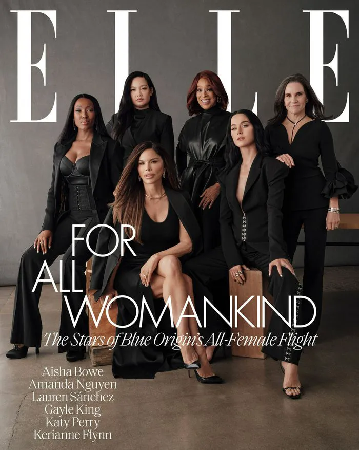 Elle Blue Origin group cover