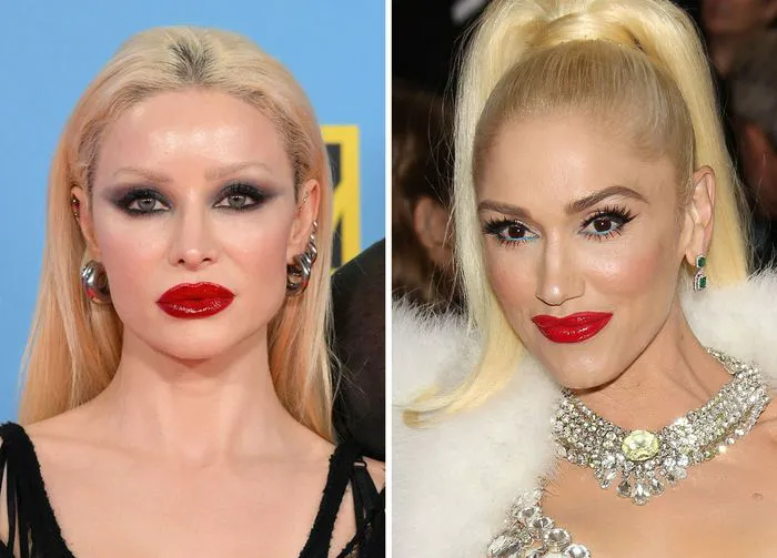 Xhoana Xheneti and Gwen Stefani
