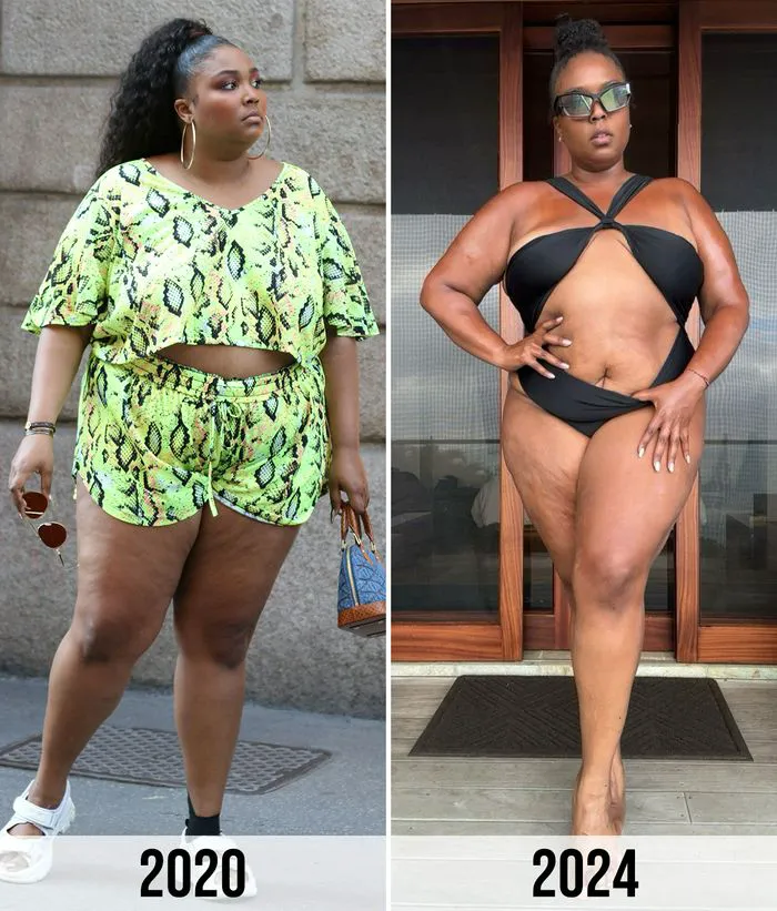 Lizzo before and after weight loss