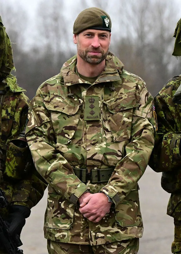 Prince William in uniform
