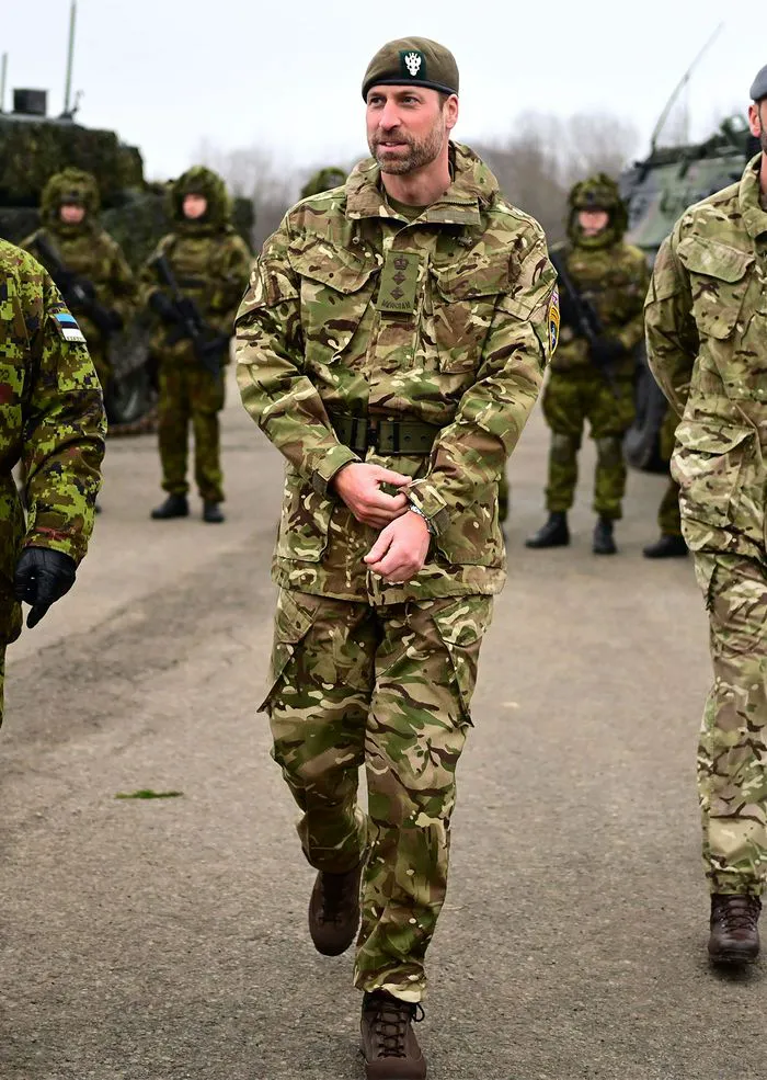 Prince William in uniform