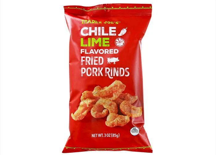 chile lime flavored pork rinds