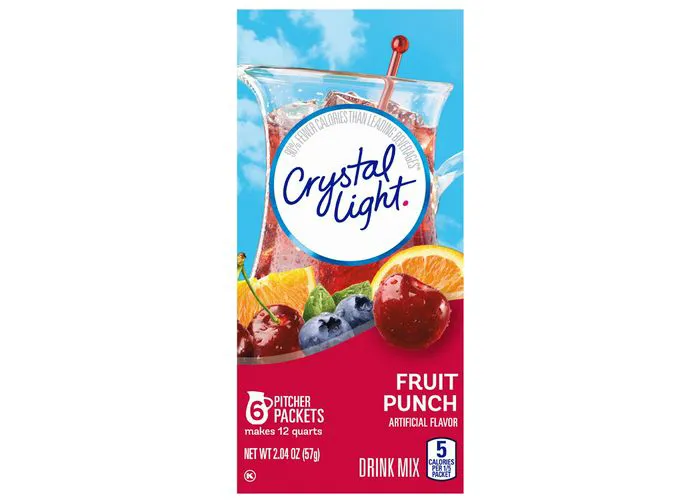crystal light fruit punch packets