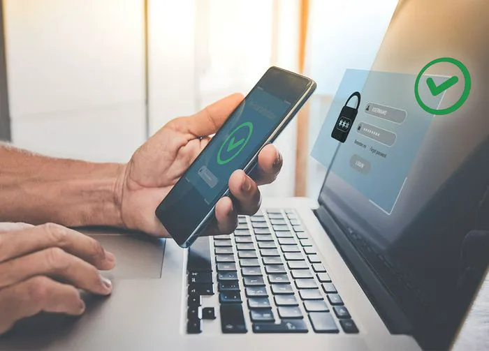 man-using-two-factor-authentication