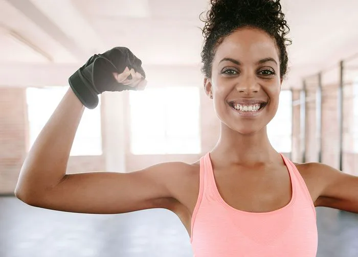woman-flexing-muscles