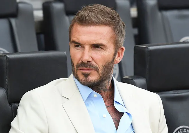 David Beckham at DRV PNK Stadium 2023