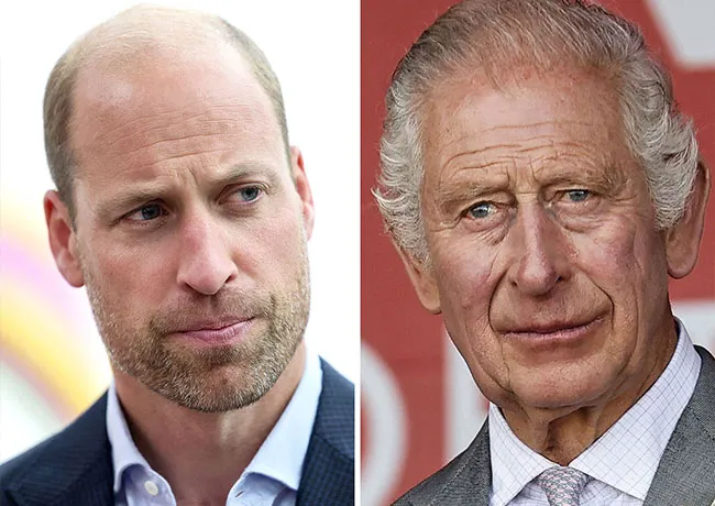 Prince William and King Charles