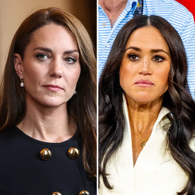 "Meghan Markle and Kate Middleton together at an event"
