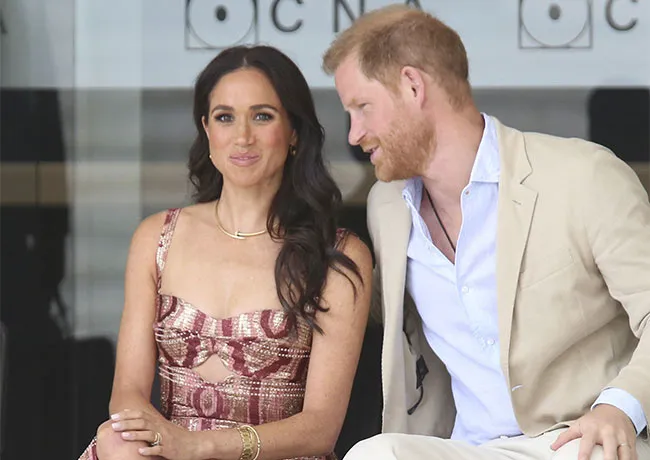 Meghan Markle and Prince Harry in Colombia