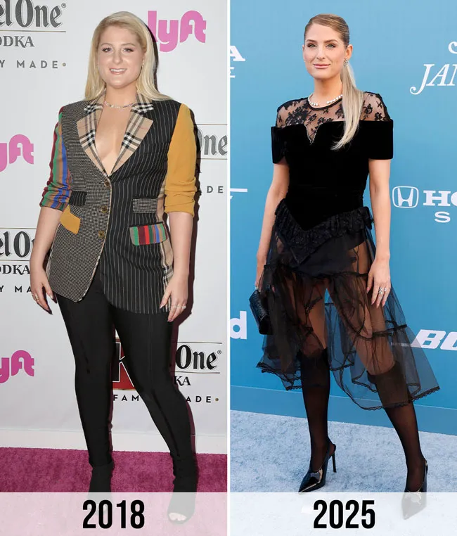 Meghan Trainor before and after weight loss