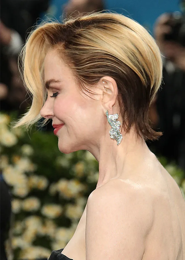 Nicole Kidman short Met haircut