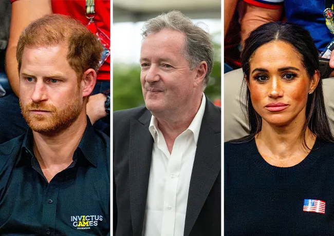 Piers Morgan Prince Harry Meghan Markle