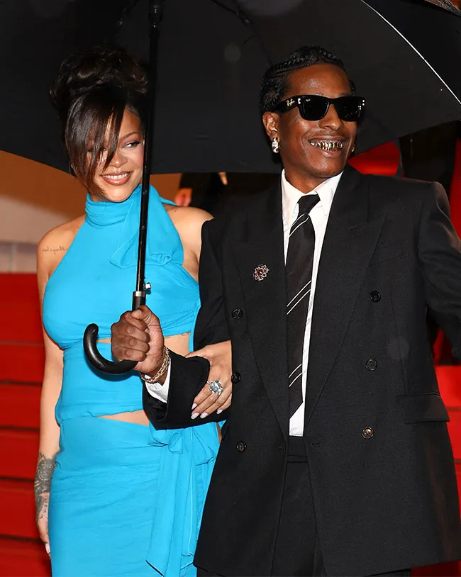 Rihanna and ASAP Rocky at Cannes