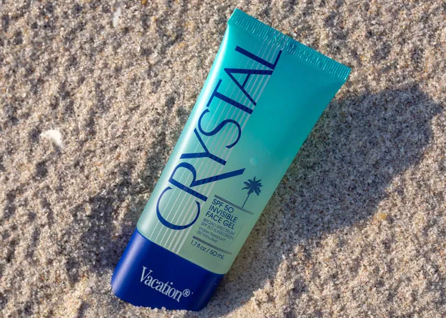 Vacation® Crystal SPF 50 Face Gel