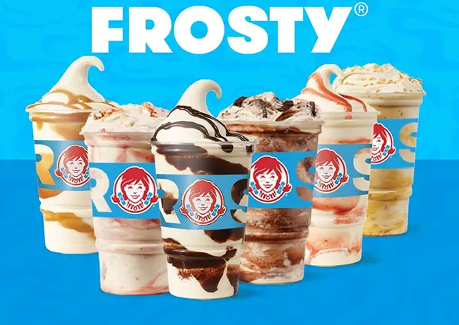 Wendy's Frosty products