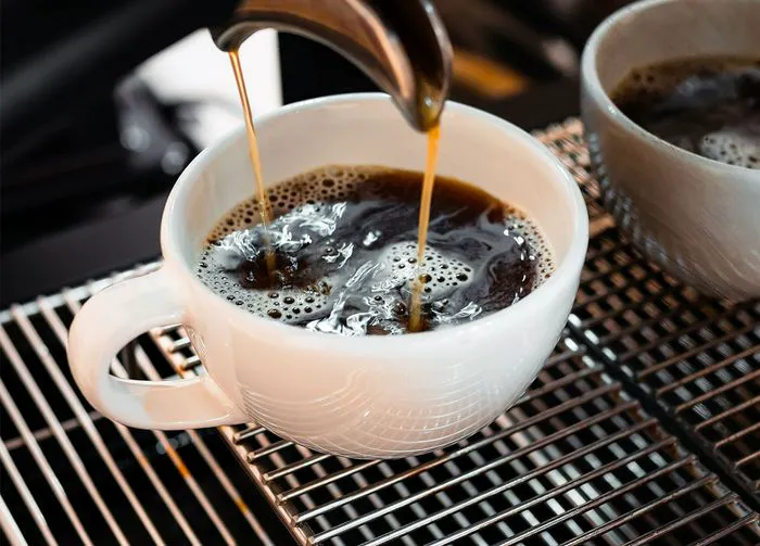 coffee pouring into mug