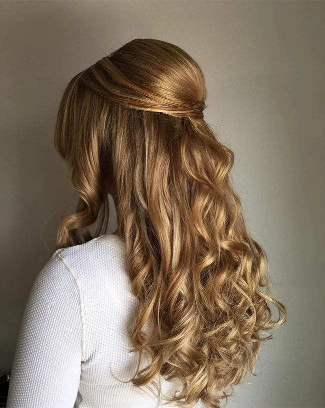 half-up-half-down-hair