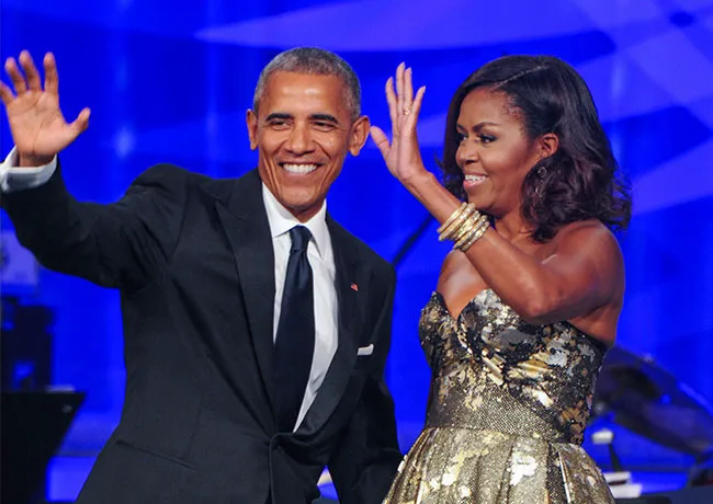 michelle and barack obama