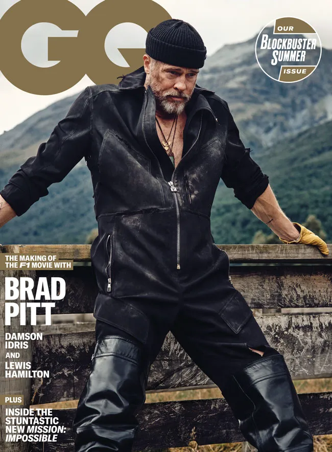 Brad Pitt GQ summer issue