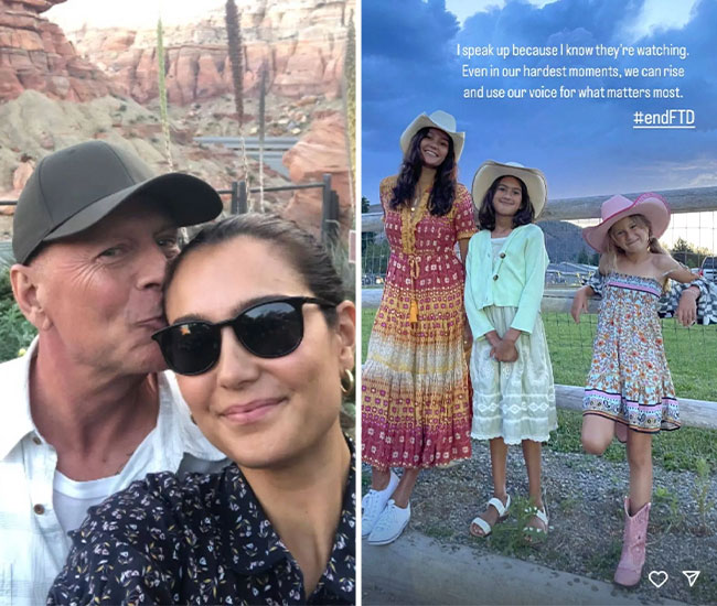 Emma Heming Willis shares family photos on Instagram