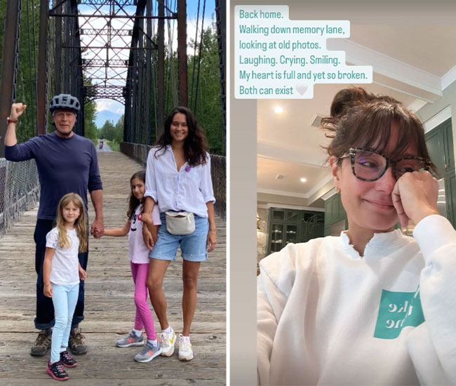 Emma Heming Willis shares family photos on Instagram