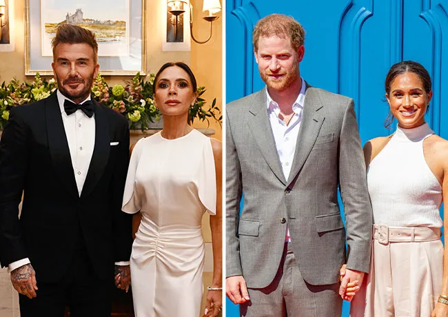 david beckham victoria beckham prince harry meghan markle