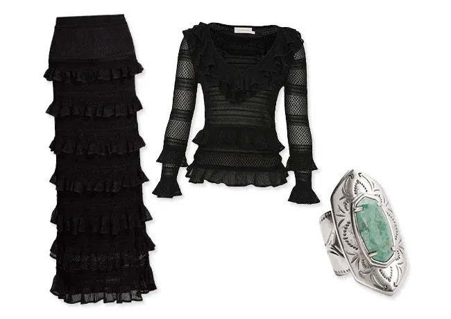 Michelle Obama Zimmermann ruffle outfit