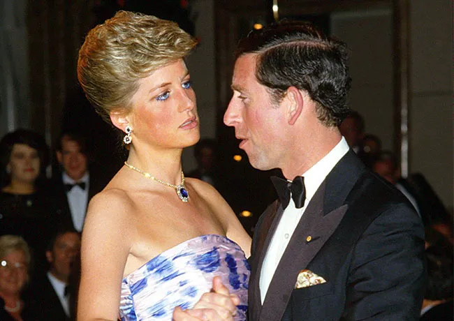 Princess Diana and Prince Charles at Melbourne Dinner Gala 1988