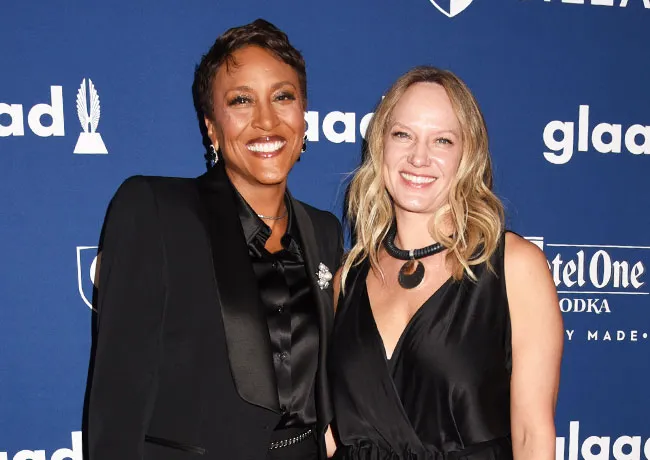Robin Roberts and Amber Laign GLAAD Media Awards