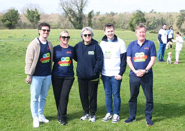 Rosie O'Donnell Autism Walk in North Dublin,