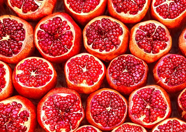pomegranates